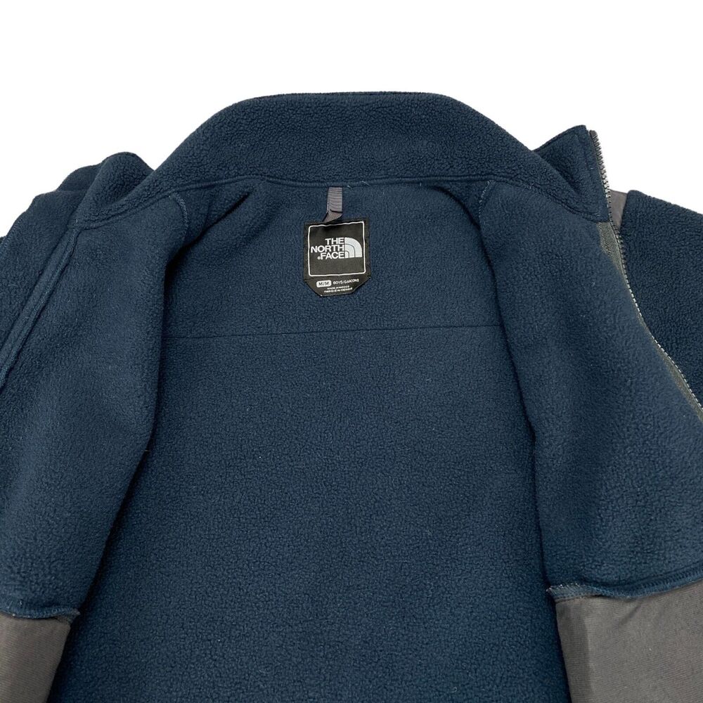 The North Face Kids Blue and Gray Hoodie - Picture 13 of 16